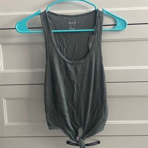 Aerie Tie Front Tank Top